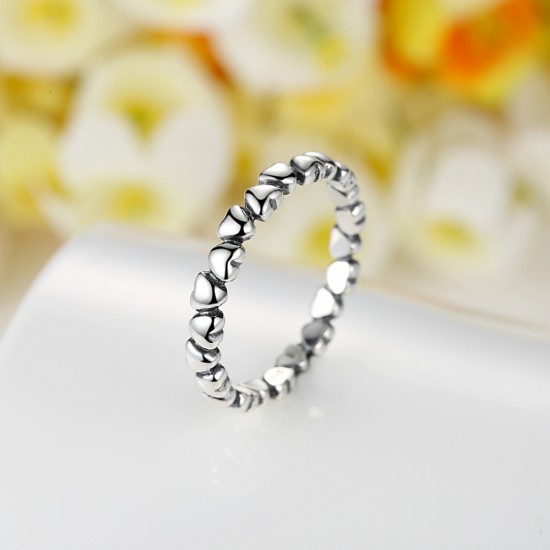 Connected Hearts Ring