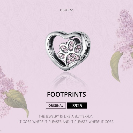 Footprint Charm