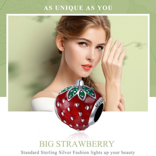 Big Strawberry Charm