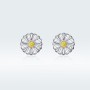 Daisy Flower Stud Earrings
