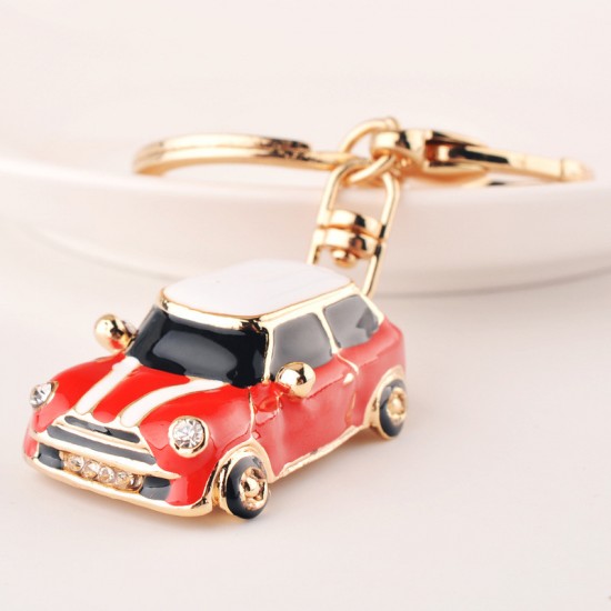 Mini Car Keychain Bag Charm