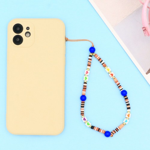 Beaded Phone Charm Love Theme Beads